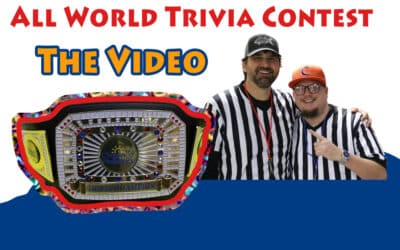 Look for Yourself – or Someone You Know – in the Video from January’s “ALL WORLD TRIVIA CONTEST.”