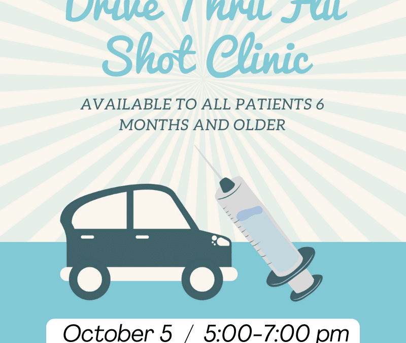 Drive Thru Flu Shot Clinic